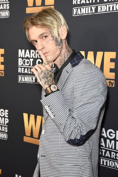 Aaron Carter in 2019