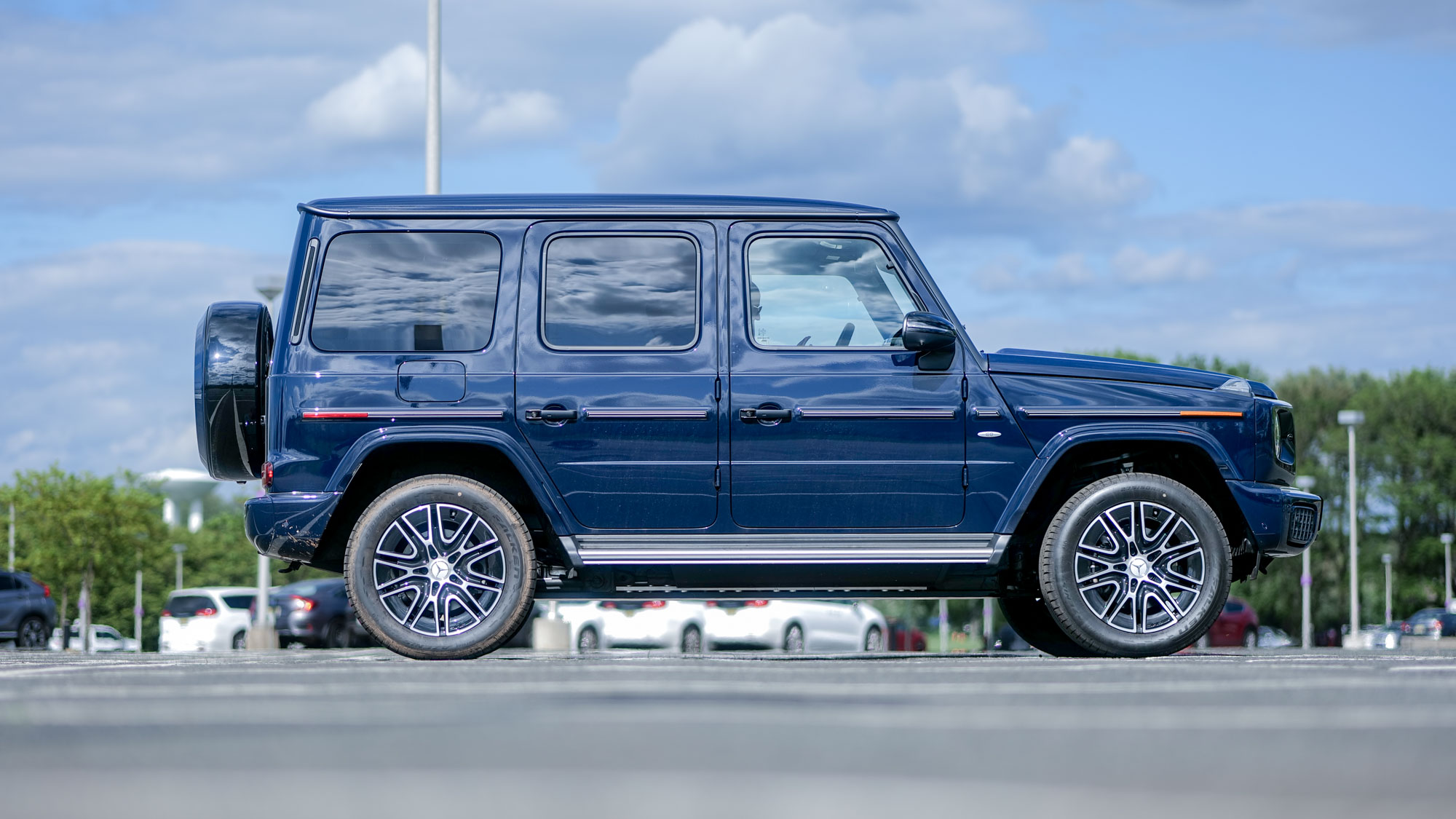 2025 Mercedes-Benz G 580 test drive.