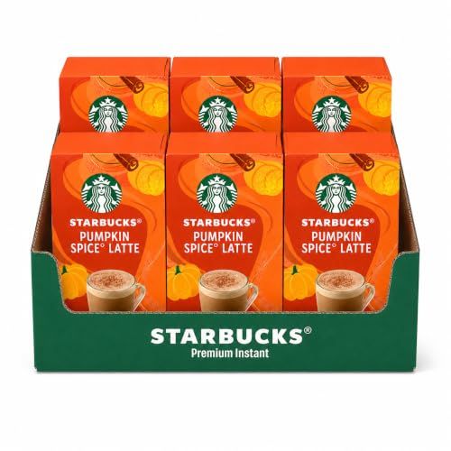Pumpkin Spice Latte Instant Coffee Sachets 6-Pack