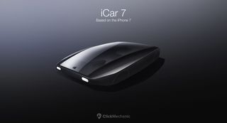 A render of the Apple Car