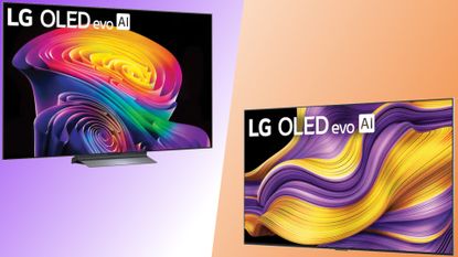 The LG C6 OLED TV and the LG G5 OLED TV side by side