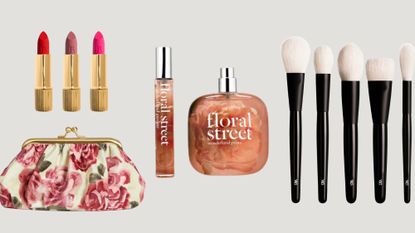 a selection of christmas beauty gift sets from the article