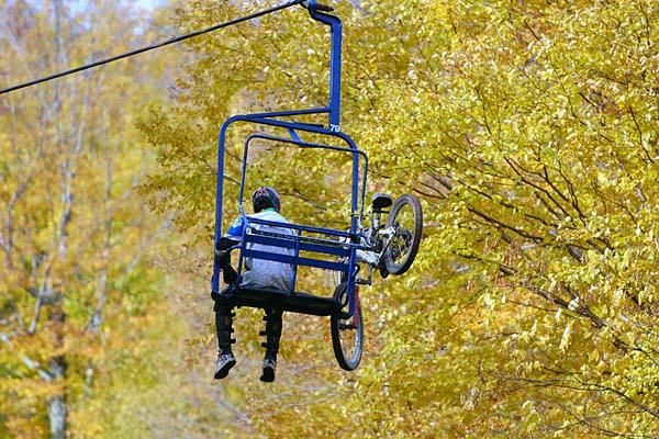 The fall colors were splendid.