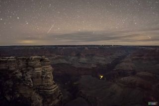 Meteor Over the Grand Canyon