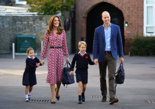 Prince George, Princess Charlotte, Prince William and Kate Middleton