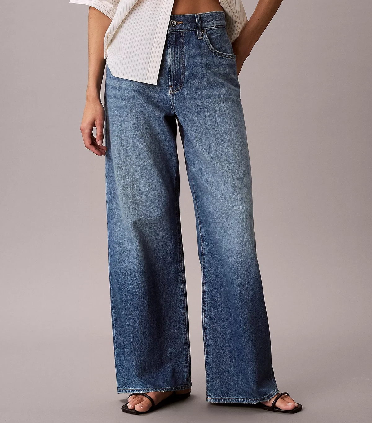Calvin Klein, Wide Leg Jeans