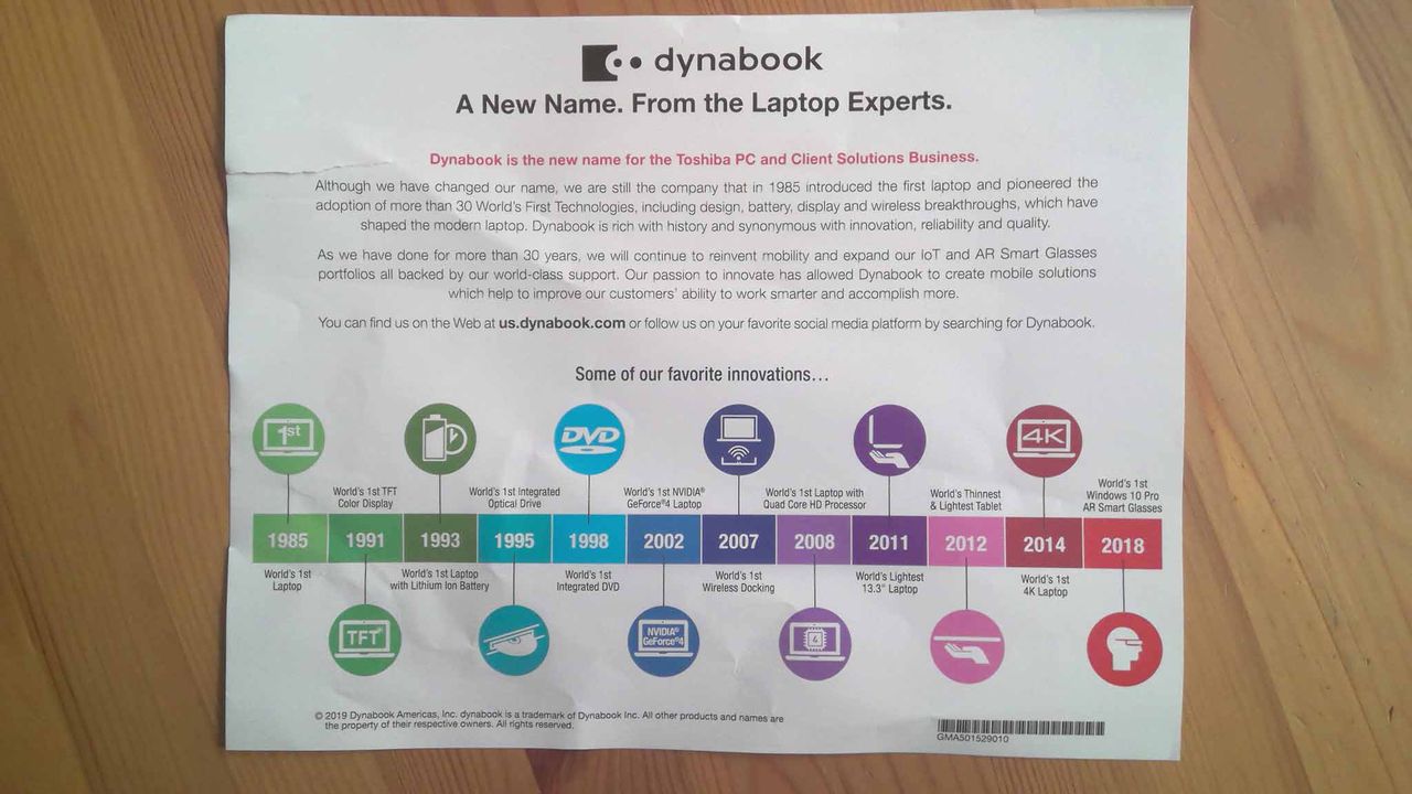 Dynabook Port&eacute;g&eacute; X30W-K secondary camera