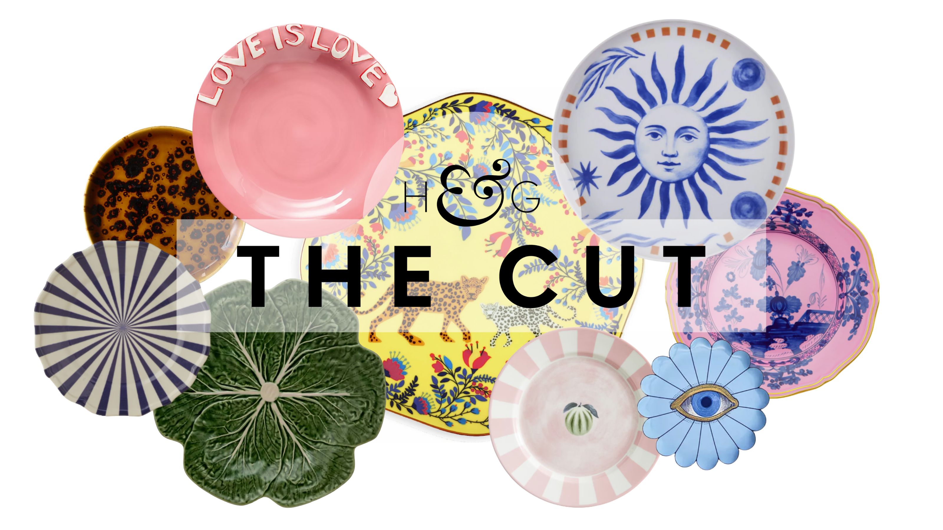 Collection of maximalist plates