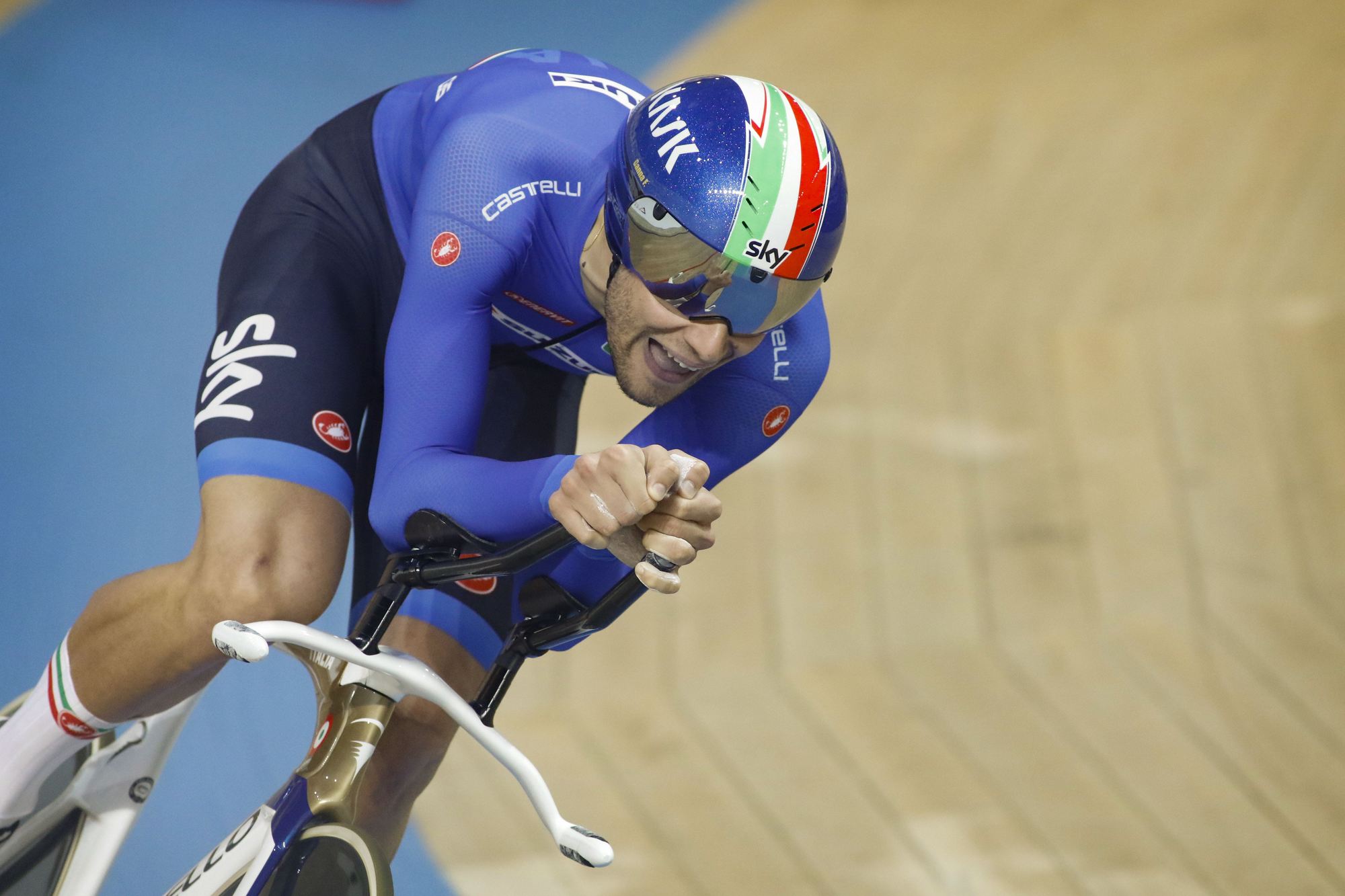 Italian Filippo Ganna smashes cycling's one-hour record