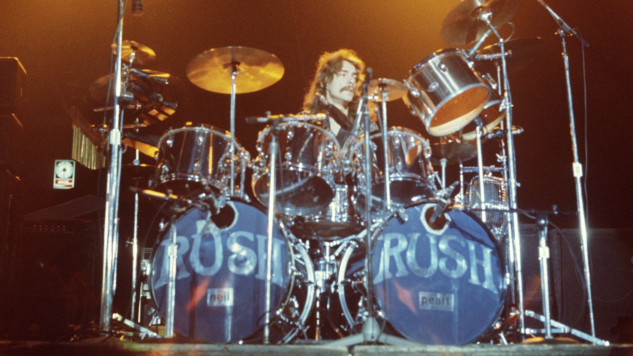 rush drummer set 360