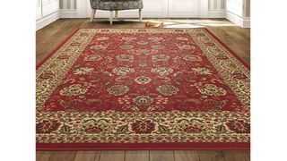 Ottomanson Ottohome Collection Traditional Floral Design Modern Area Rug