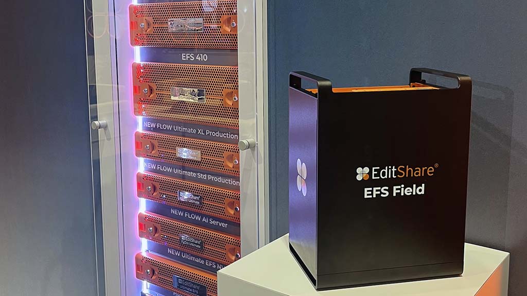 EditShare EFS Field and rack