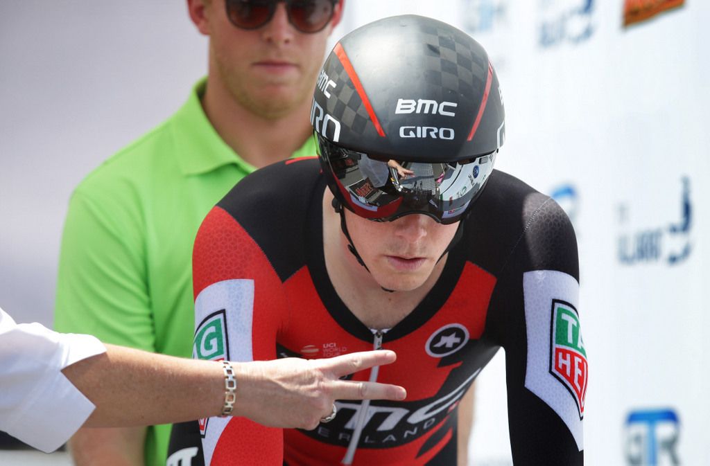 Rohan Dennis gets the countdown