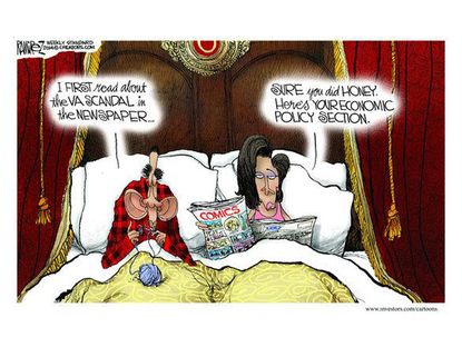 Obama cartoon economic policy