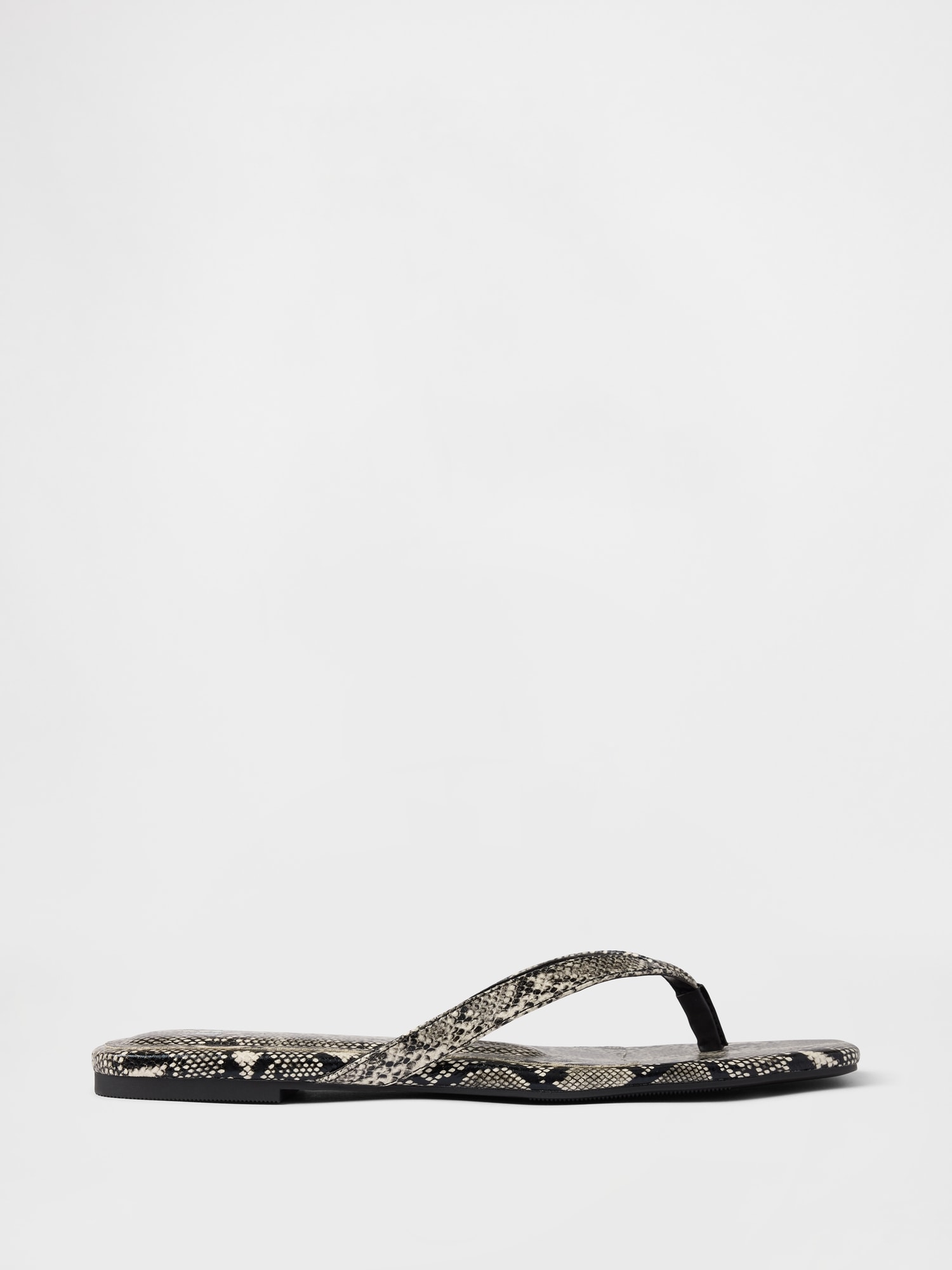 Gap Vegan Leather Flip Flop Sandals