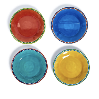 Color Play dinner plates