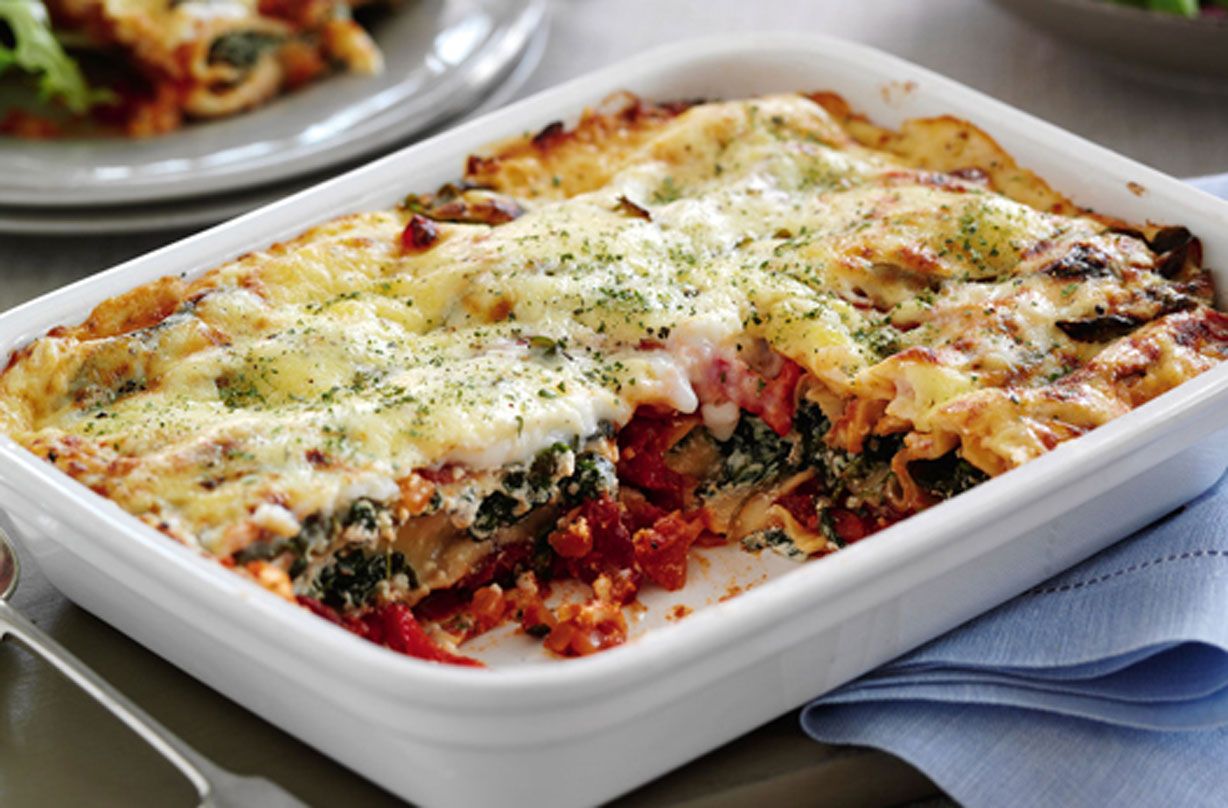 Slimming World spinach, tomato and red pepper cannelloni | Dinner ...