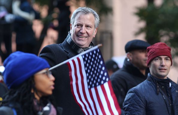 New York City Mayor Bill de Blasio is headed to Iowa.