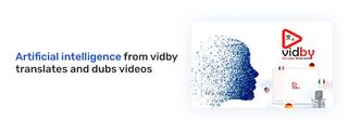 Ki-gestützte Software für schnelle und präzise Videoübersetzung und -synchronisation in 70 Sprachen – das verspricht Vidby!
