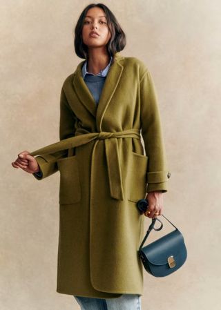 Sezane wool coat