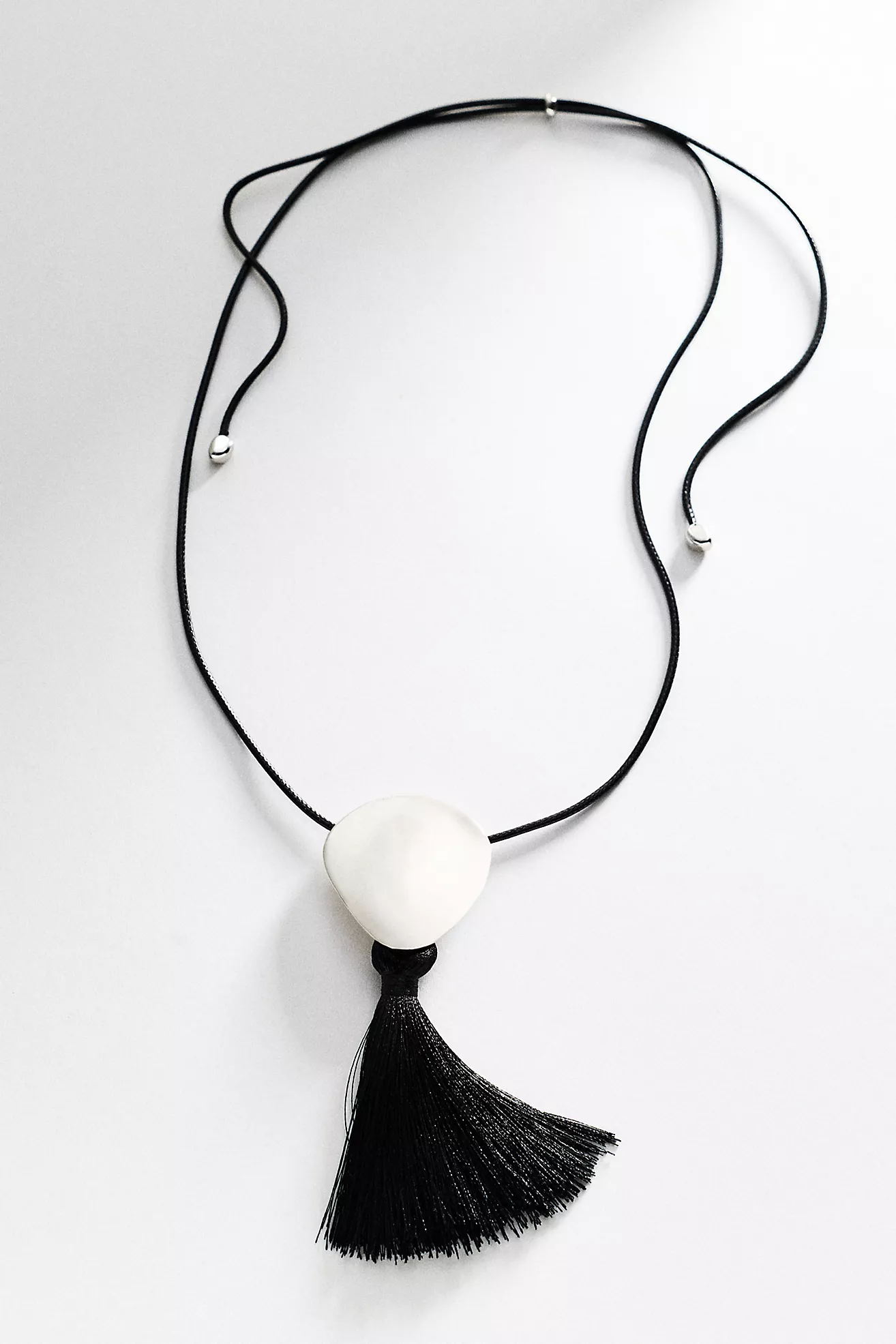 Metal Tassel Pendant Necklace