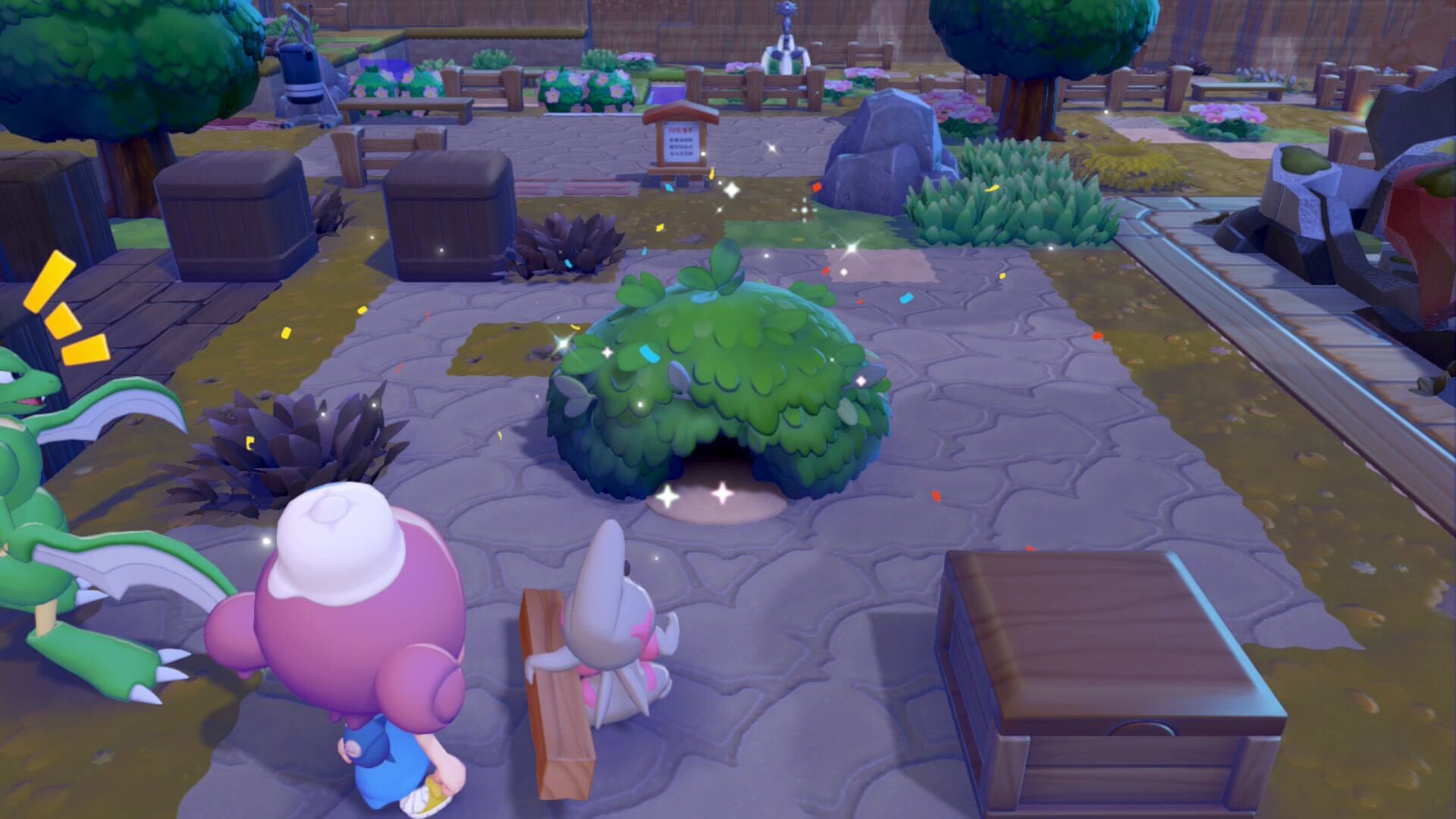 Screenshots from Pok&amp;eacute;mon Pokopia