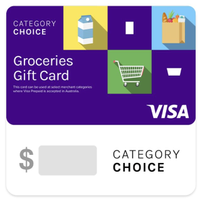 3% off Visa gift cards for groceries, fuel and more Save up to AU$15