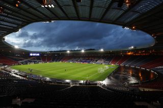 Hampden Park will welcome 12,000 fans for the match