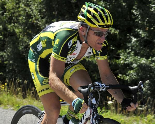 Had there been an award for the most aggressive rider it would have likely gone to Gordon McCauley of the Subway Avanti Pro team