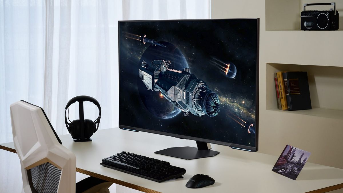 Samsung’s new 43-inch gaming monitor lets you play games with or without a PC