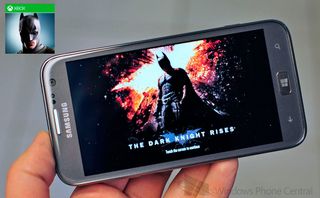 The Dark Knight has Risen on Xbox Windows Phone 8