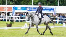 Oliver Townend and Cooley Rosalent lead the CCI4*-L after the dressage at Blair Castle Horse Trials