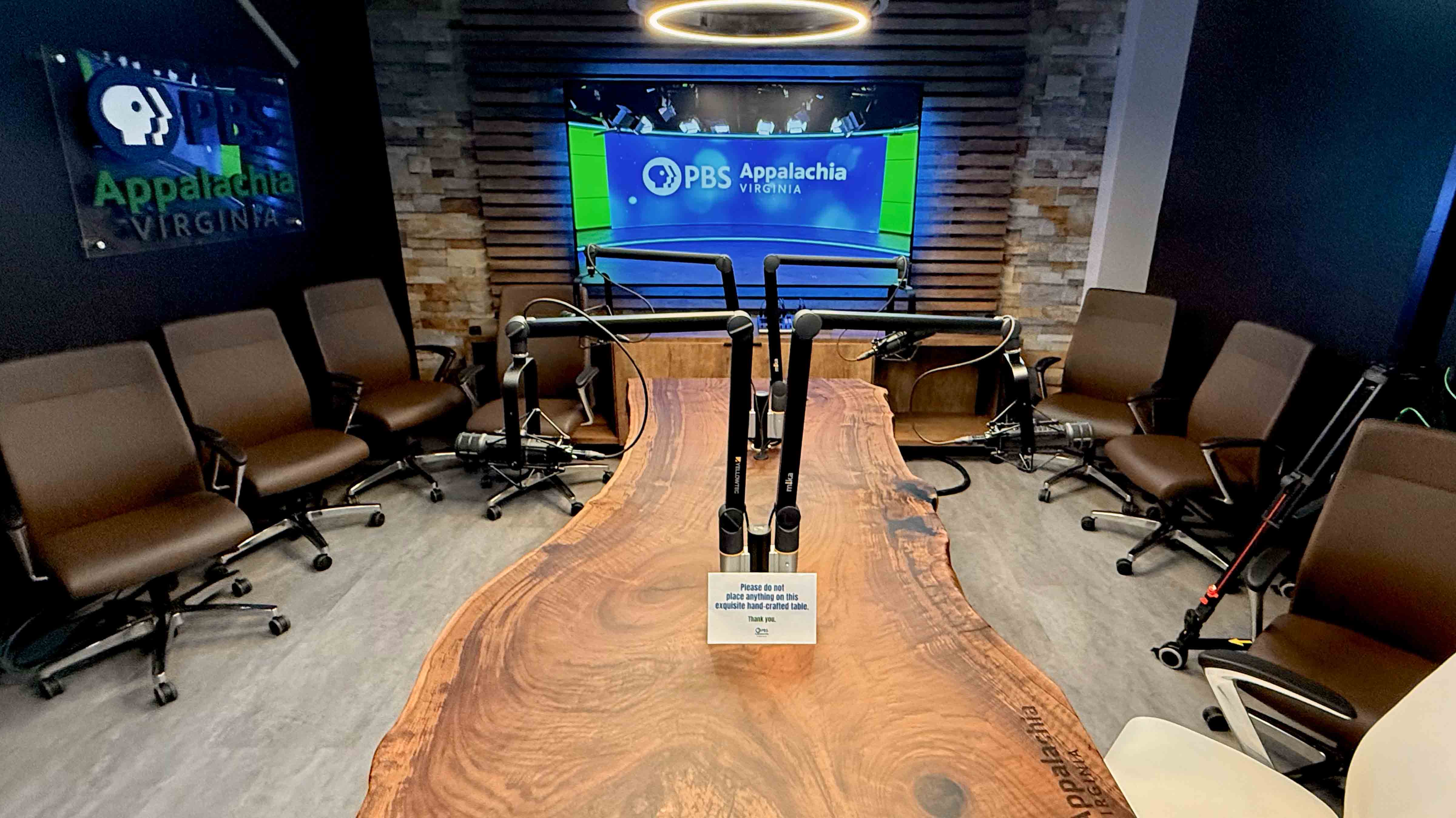PBS Appalachia Virginia Podcast Studio