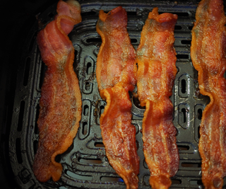 Air fryer bacon