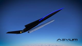 Aevum's Ravn air-launch system art