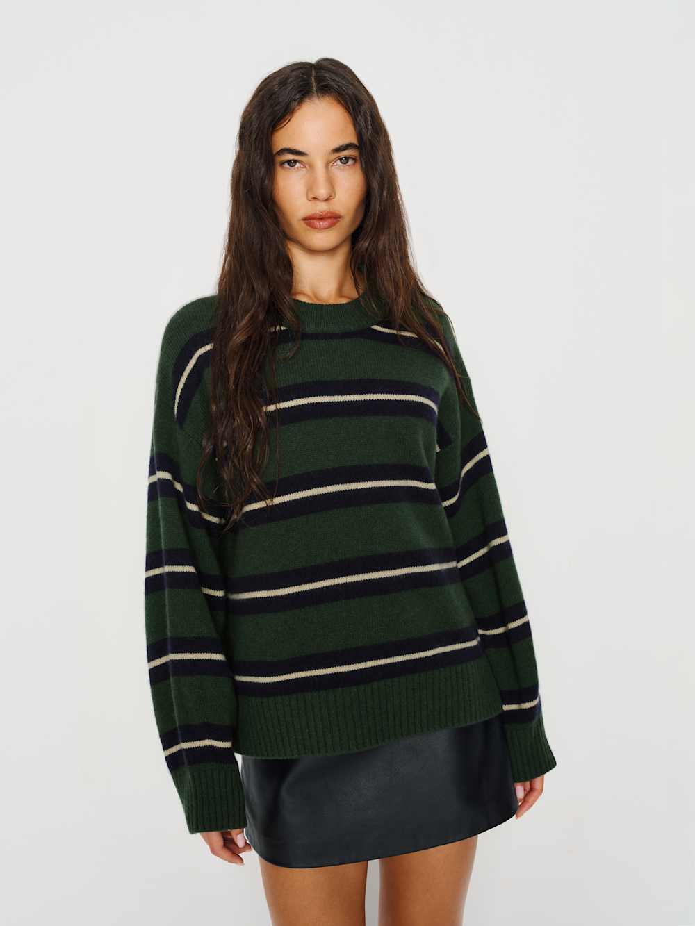 Cove Cashmere Oversized Crew