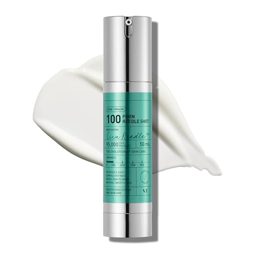 Vt Cosmetics Pdrn Reedle Shot 100 Serum With Vegan Pdrn, Centella Asiatica &amp;amp; Spicule Microneedling Formula, Korean Skin Booster, 1.69 Fl Oz(50ml)