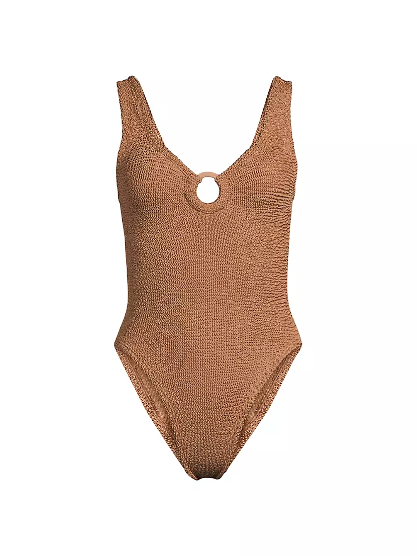 Celine O-Ring One-Piece Swimsuit