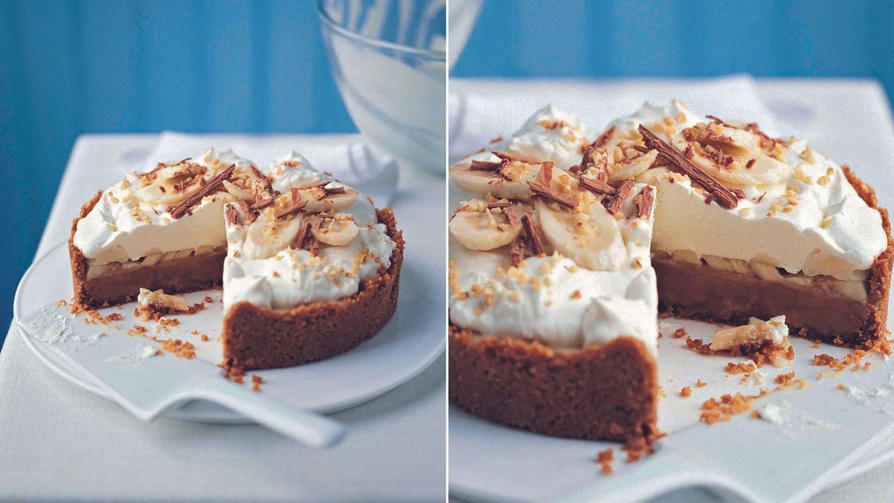 Dinner Party Desserts banoffee pie