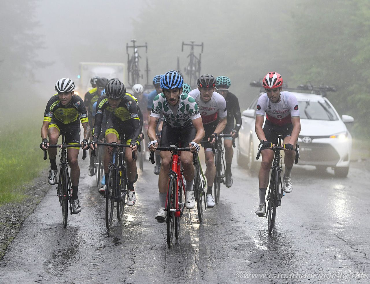 Adam Jamieson (Team Canada) during stage 2 at Tour de Beauce