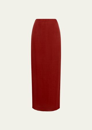 Aurelia Column Maxi Skirt