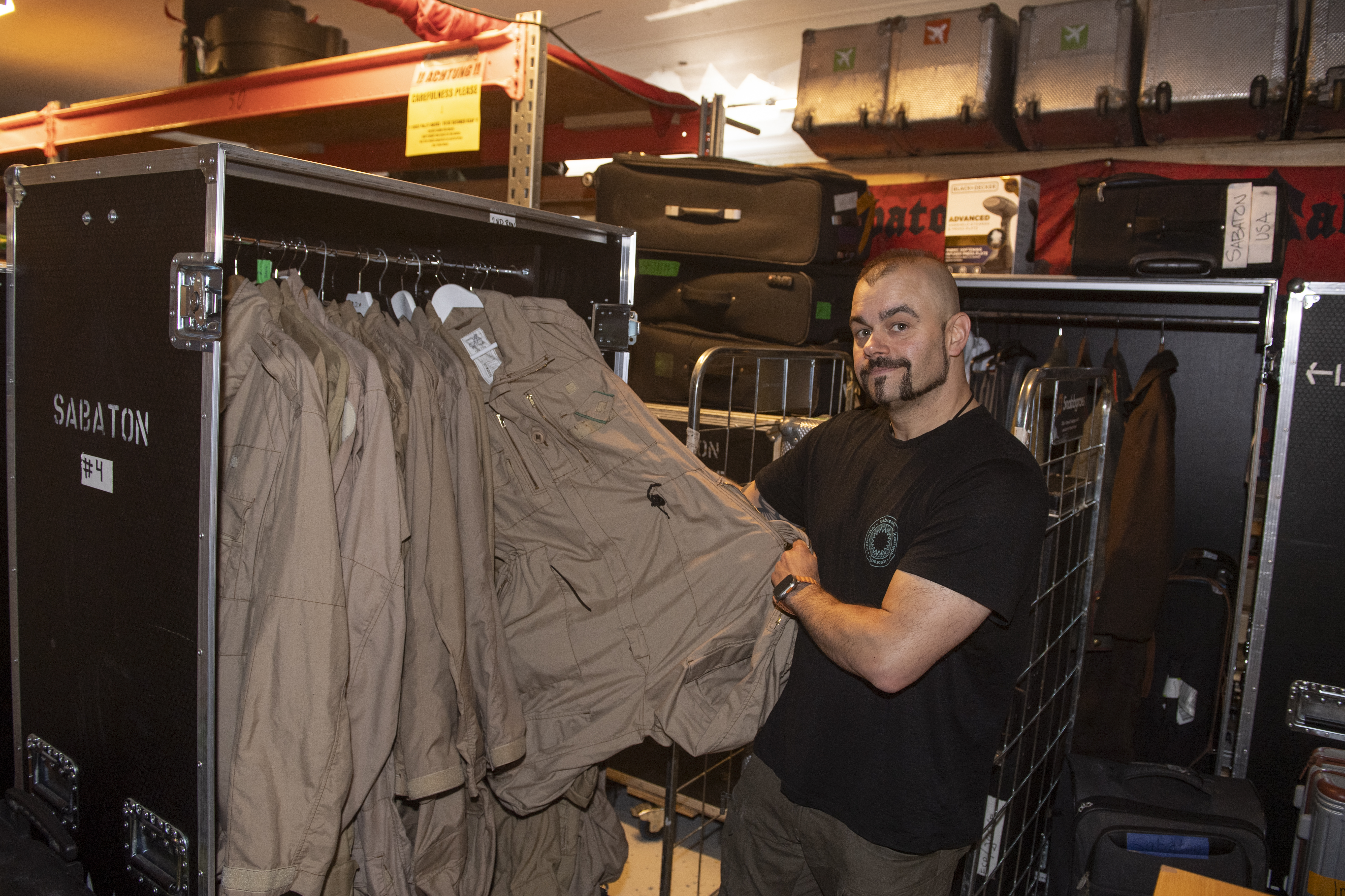 Sabaton HQ Metal Hammer press shoot 2025