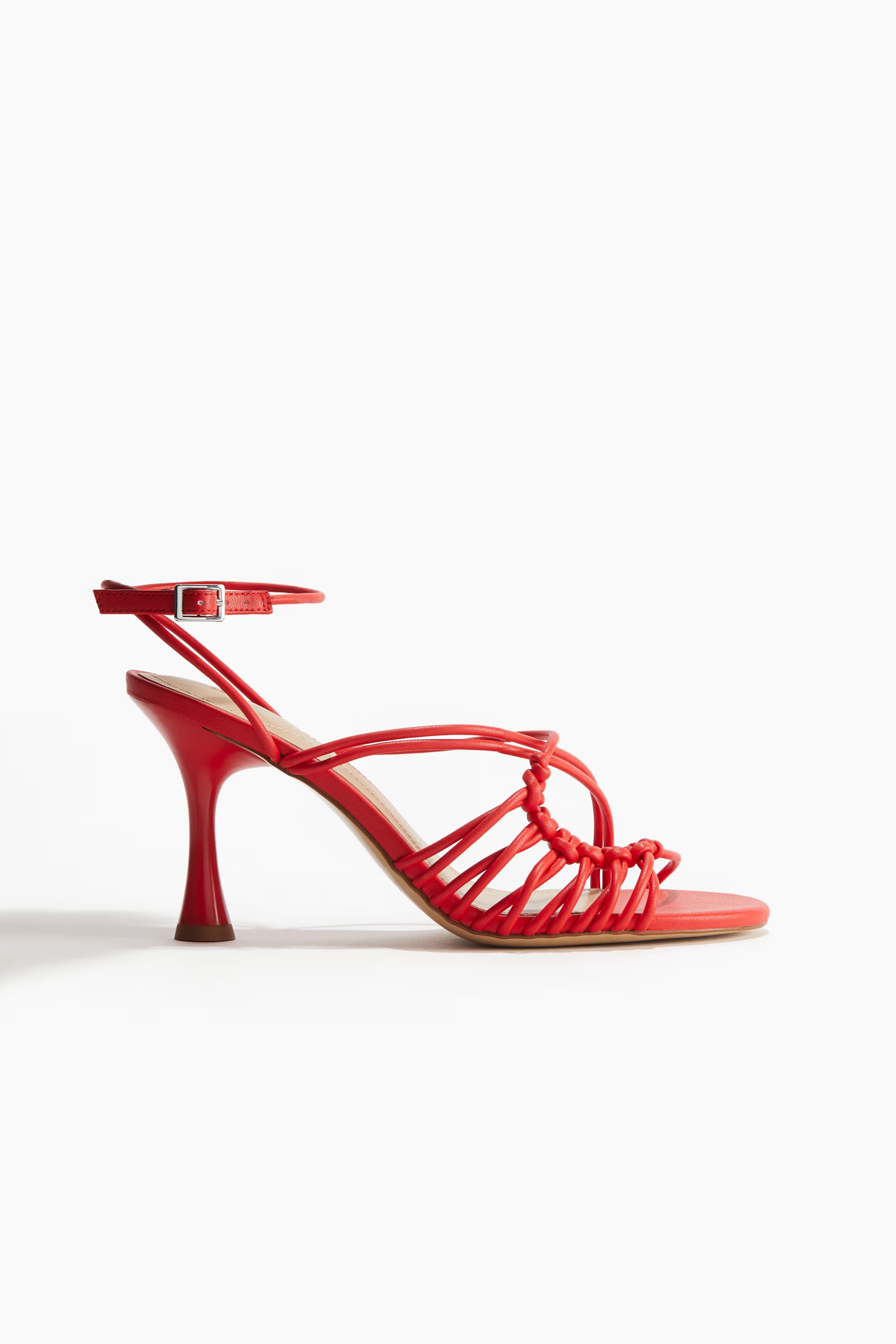H&amp;amp;M, Heeled Strappy Sandals