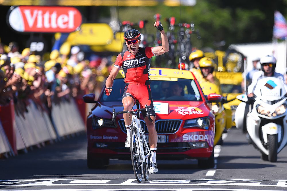 Greg Van Avermaet wins stage 5 at the Tour de France.