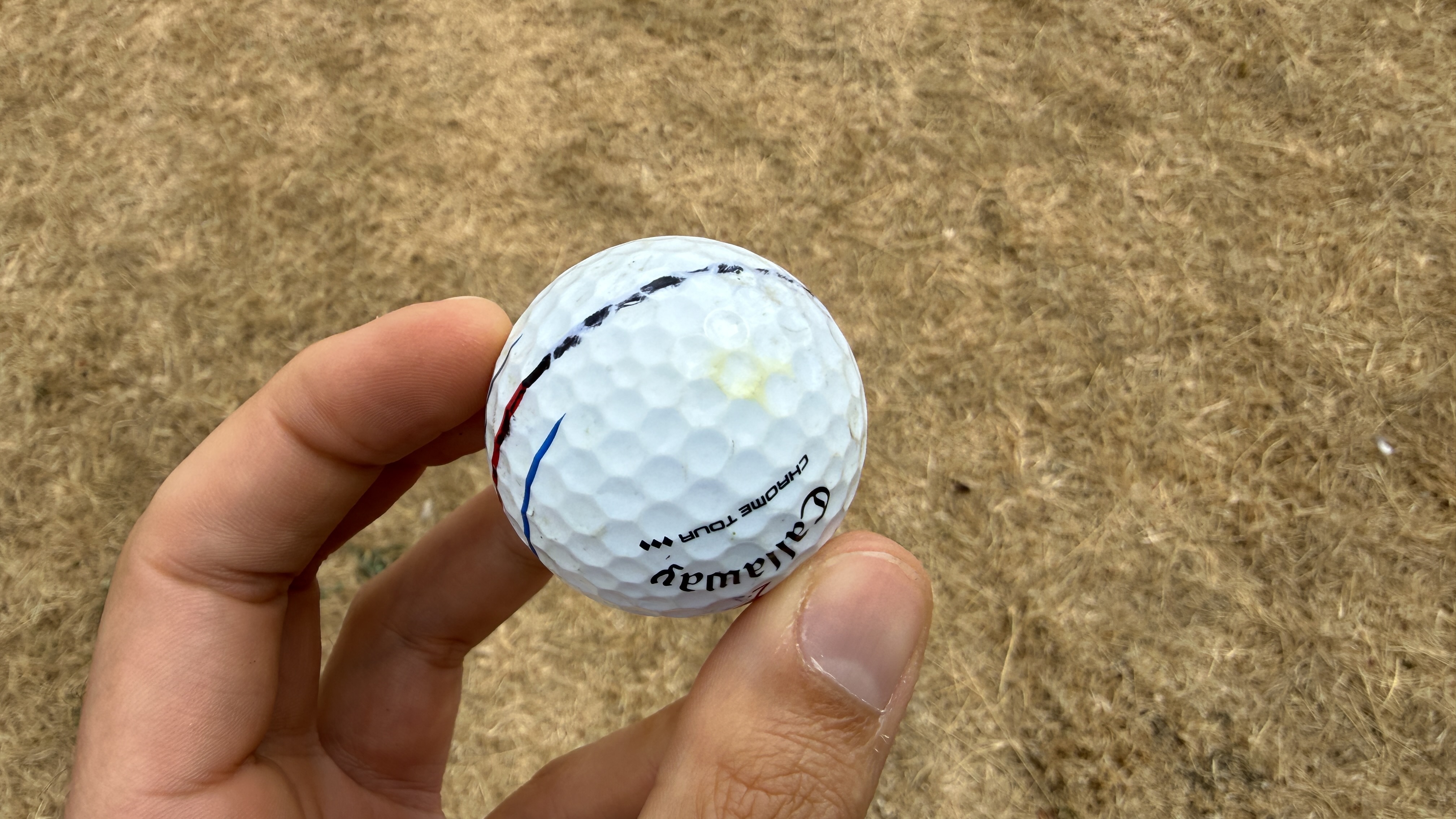 old golf balls