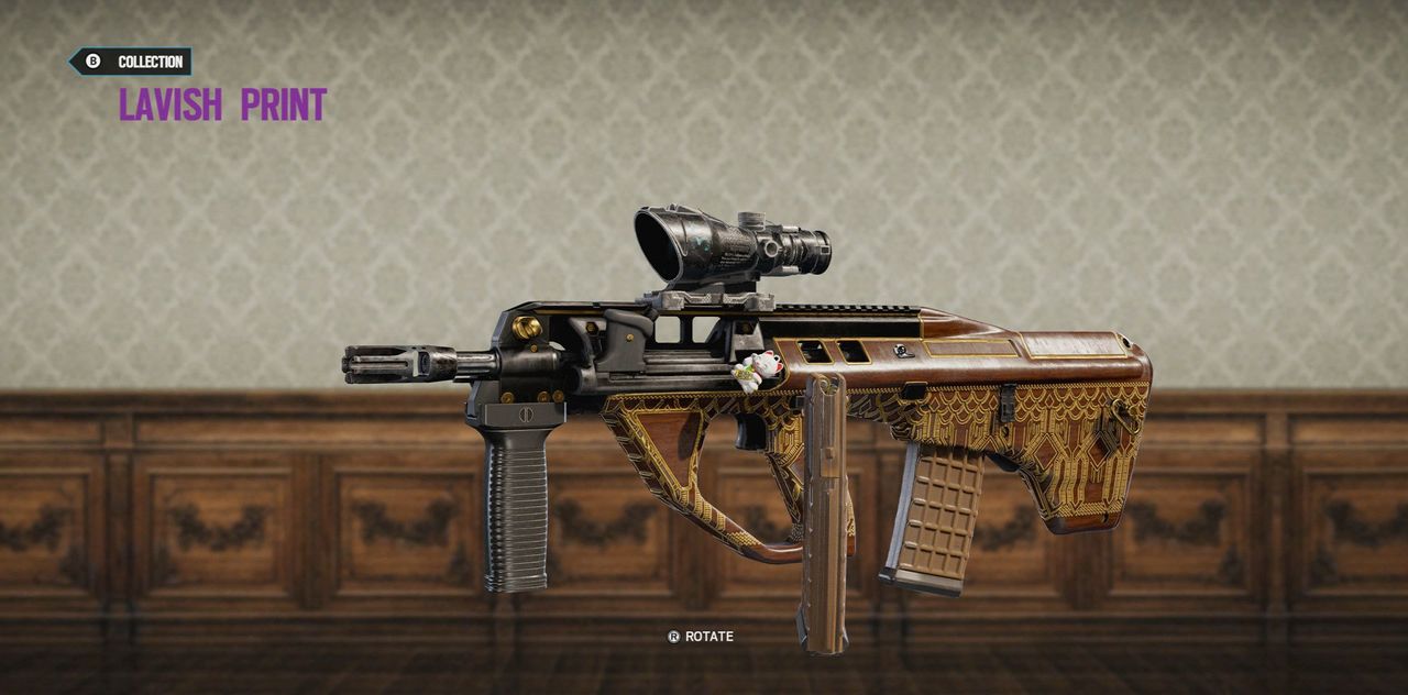 Rainbow Six Siege Lavish Print for F90