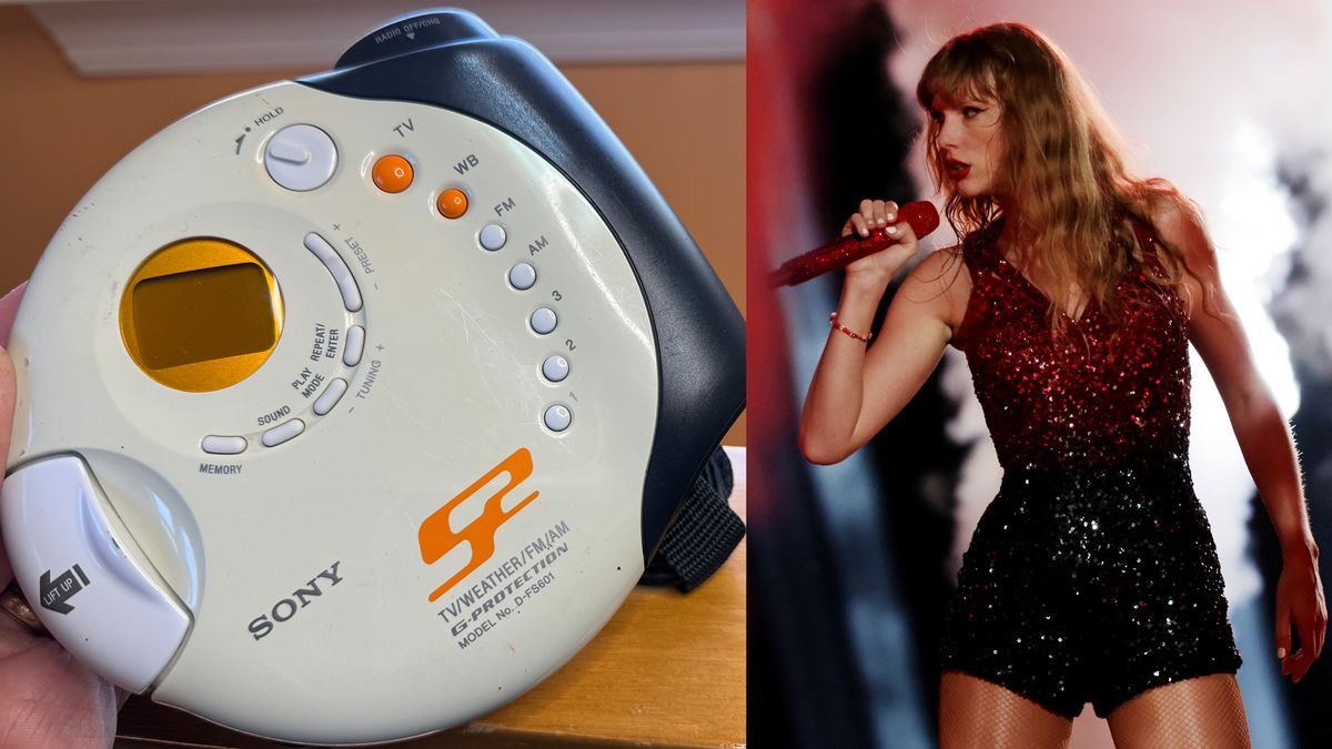 I listened to Taylor Swift’s new songs on a 22-year-old Sony Walkman and it was a tortured experience I won’t try again