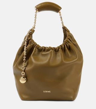 Squeeze Small Leather Shoulder Bag