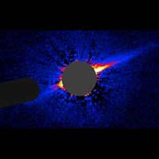 Astronomers Find 'Blue Needle' in Space 