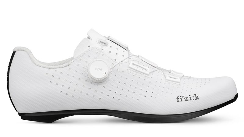 A single Fizik Tempo Decos show in white